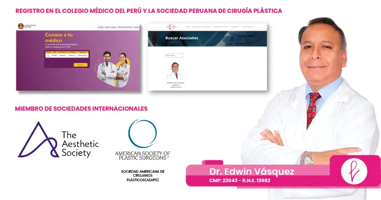 Dr. Edwin Vásquez experto en Liposucción 