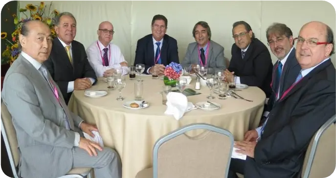 Dr. Paulo Nishimura, Dr. Luis Haroldo Pereira, Dr. Osvaldo Saldanha, Dr. Pedro Pita, Dr, Sergio levy, Dr. Luciano Chaves, Dr. Carlos Lacerda, Dr. Benjamin Gomes 