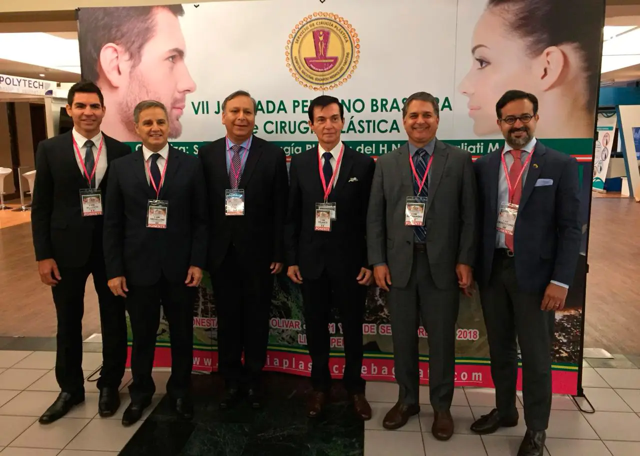 Dr. Humberto Campos, Dr. Luis Roberto Trivellini, Dr.Edwin Vásquez, Dr. Carlos Velazco, Dr. Henrique N. Radwanski, Dr. Márcio Crisóstomo. 