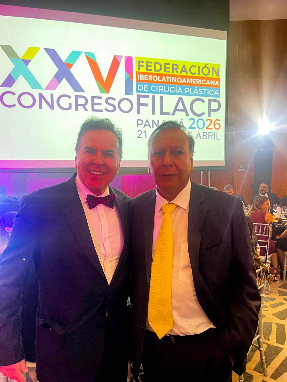 Dr. Ricardo Cavalcante y el Dr. Edwin Vásquez