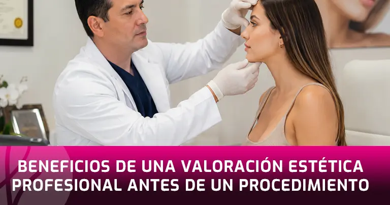 Beneficios de una Valoración Estética Profesional Antes de un Procedimiento