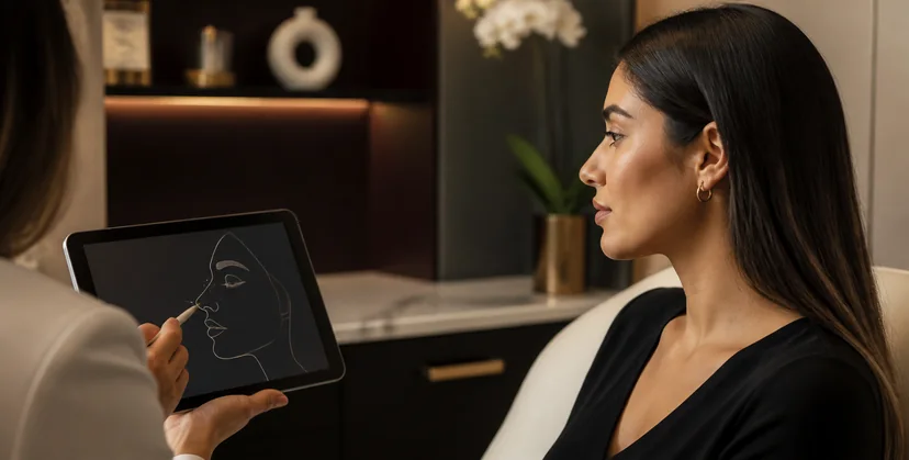 Evaluación personalizada antes de una rinoplastia en Lima