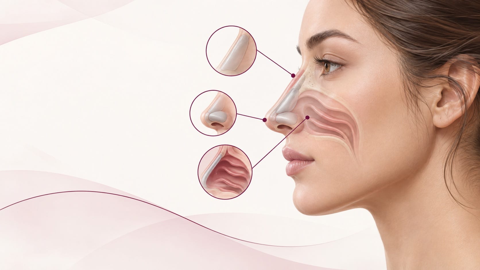 Evaluación médica antes de una rinoplastia primaria